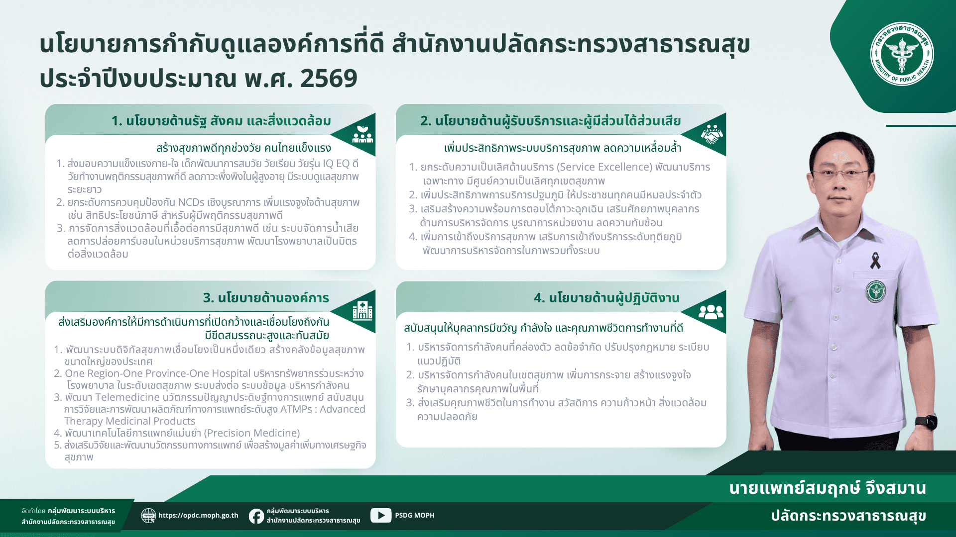 นโยบายการกำกับดูแลองค์การที่ดี (Organizational Governance)